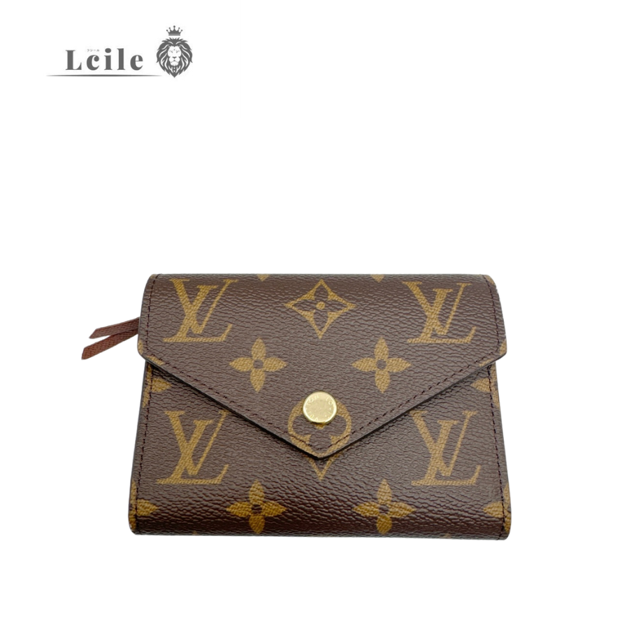 ルイ・ヴィトンLOUIS VUITTON モノグラム ポルトフォイユヴィクトリーヌ M62472 三つ折り財布
