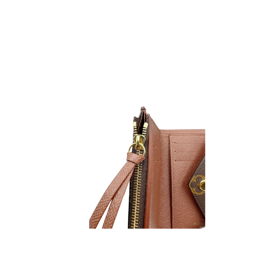 ルイ・ヴィトンLOUIS VUITTON モノグラム ポルトフォイユヴィクトリーヌ M62472 三つ折り財布