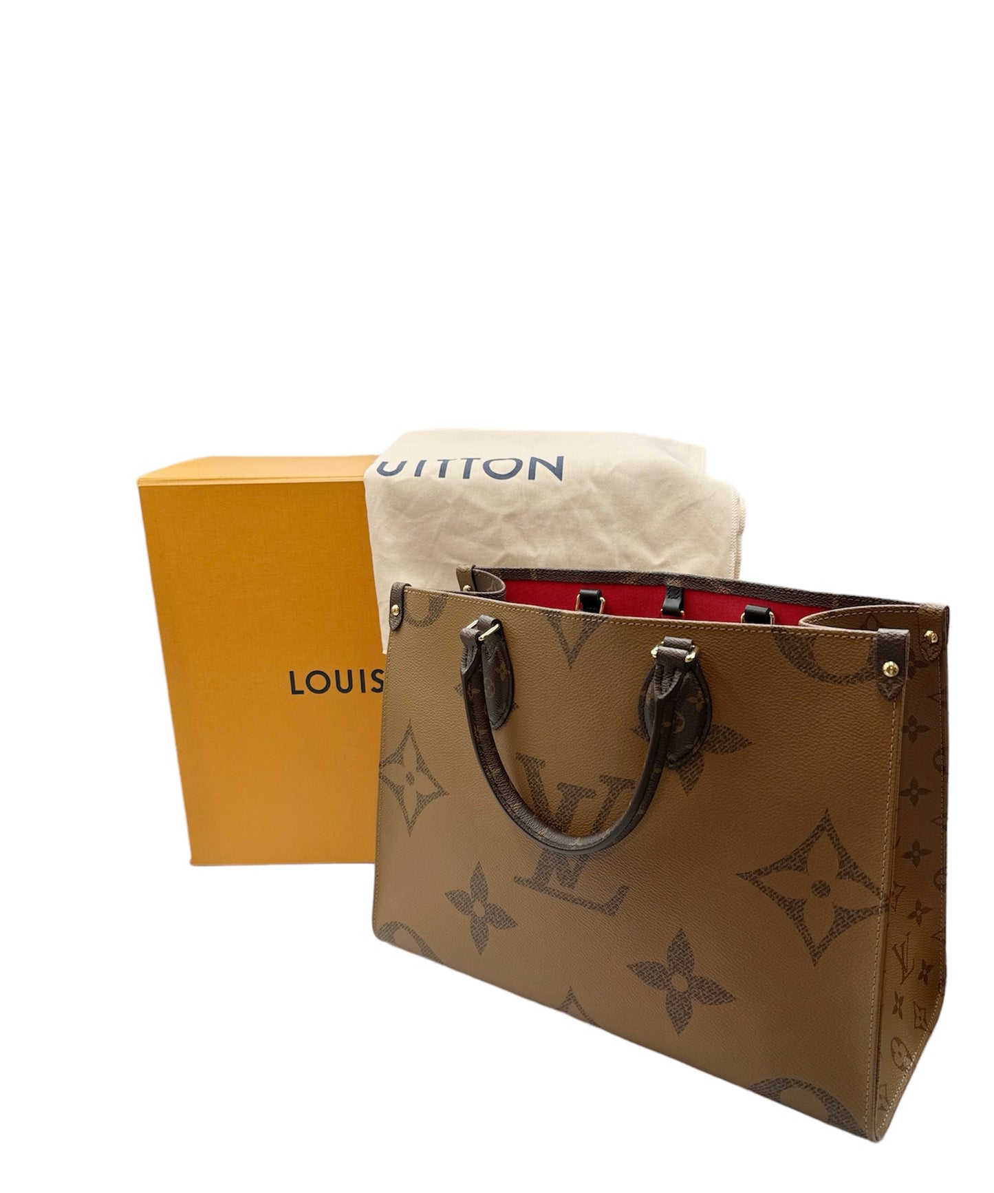 ルイヴィトンLOUIS VUITTON モノグラム オンザゴーMM RFID内蔵 M45321