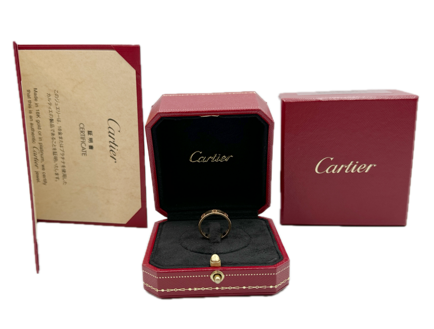 カルティエ/Cartier　ミニラブリング ウェディング　49（9号）