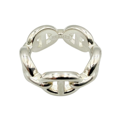 HERMESエルメス　シェーヌダンクル　アンシェネ　リング　SV シルバー　6号　中古