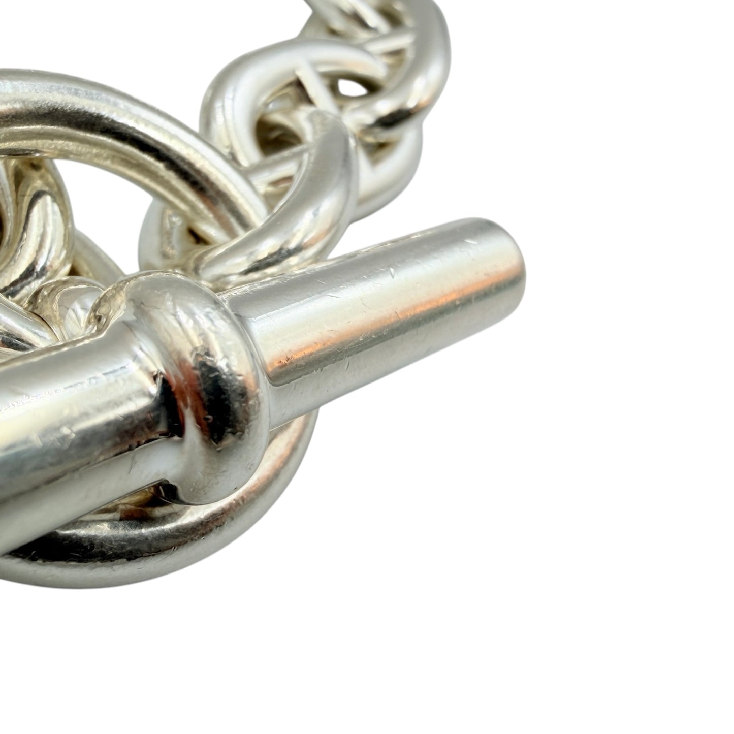 HERMES（エルメス）　シェーヌダンクル　TGM ブレスレット 12コマ　SVシルバー