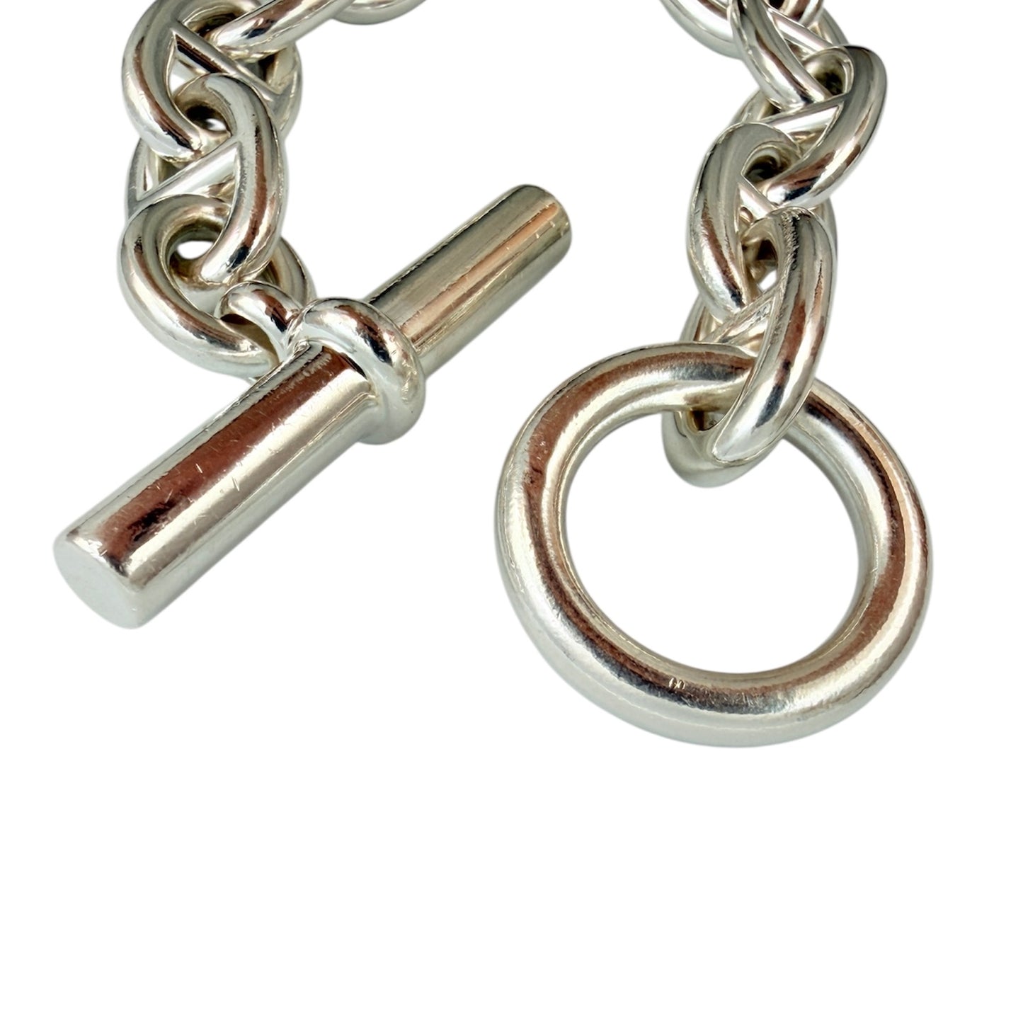 HERMES（エルメス）　シェーヌダンクル　TGM ブレスレット 12コマ　SVシルバー