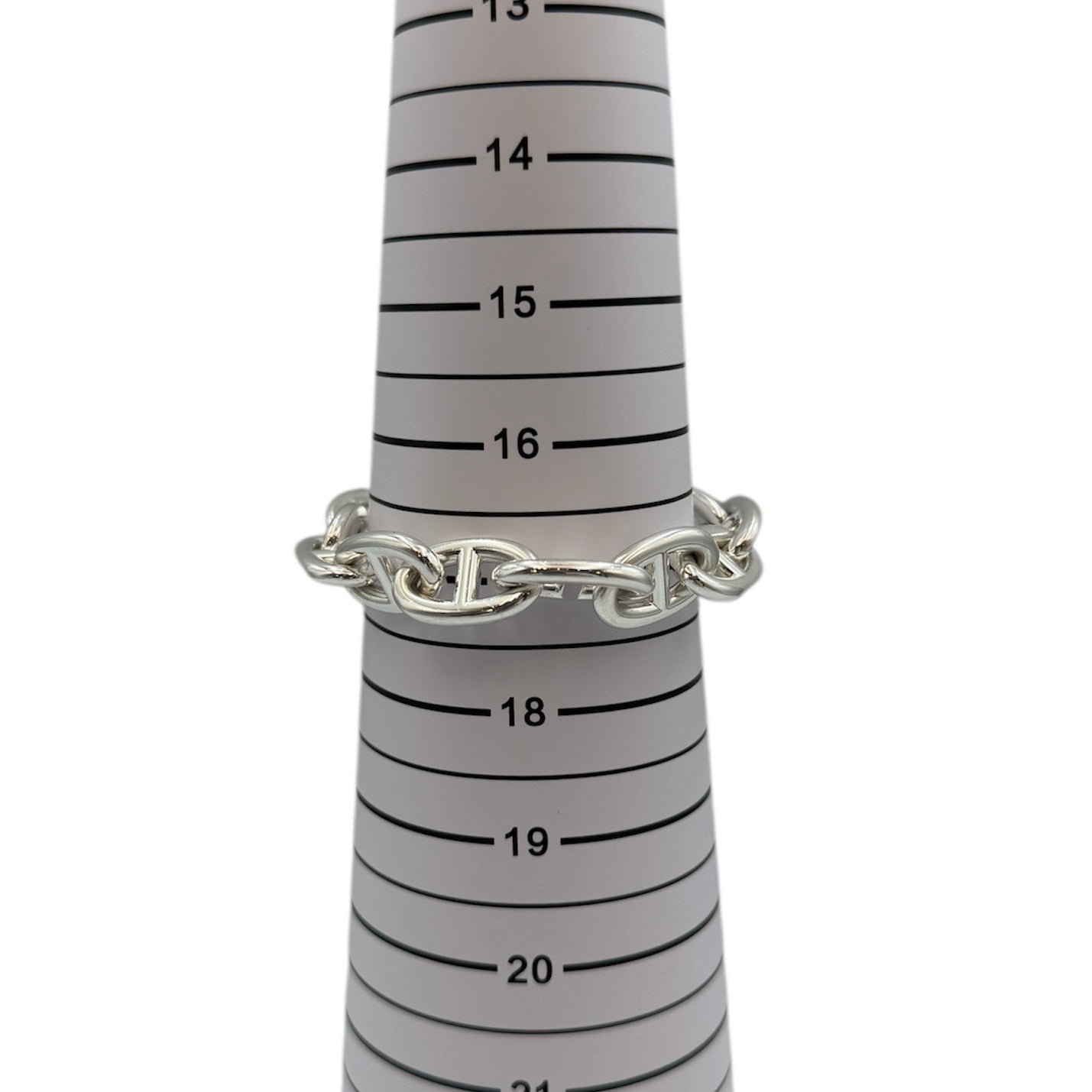 HERMES（エルメス）　シェーヌダンクル　TGM ブレスレット 12コマ　SVシルバー